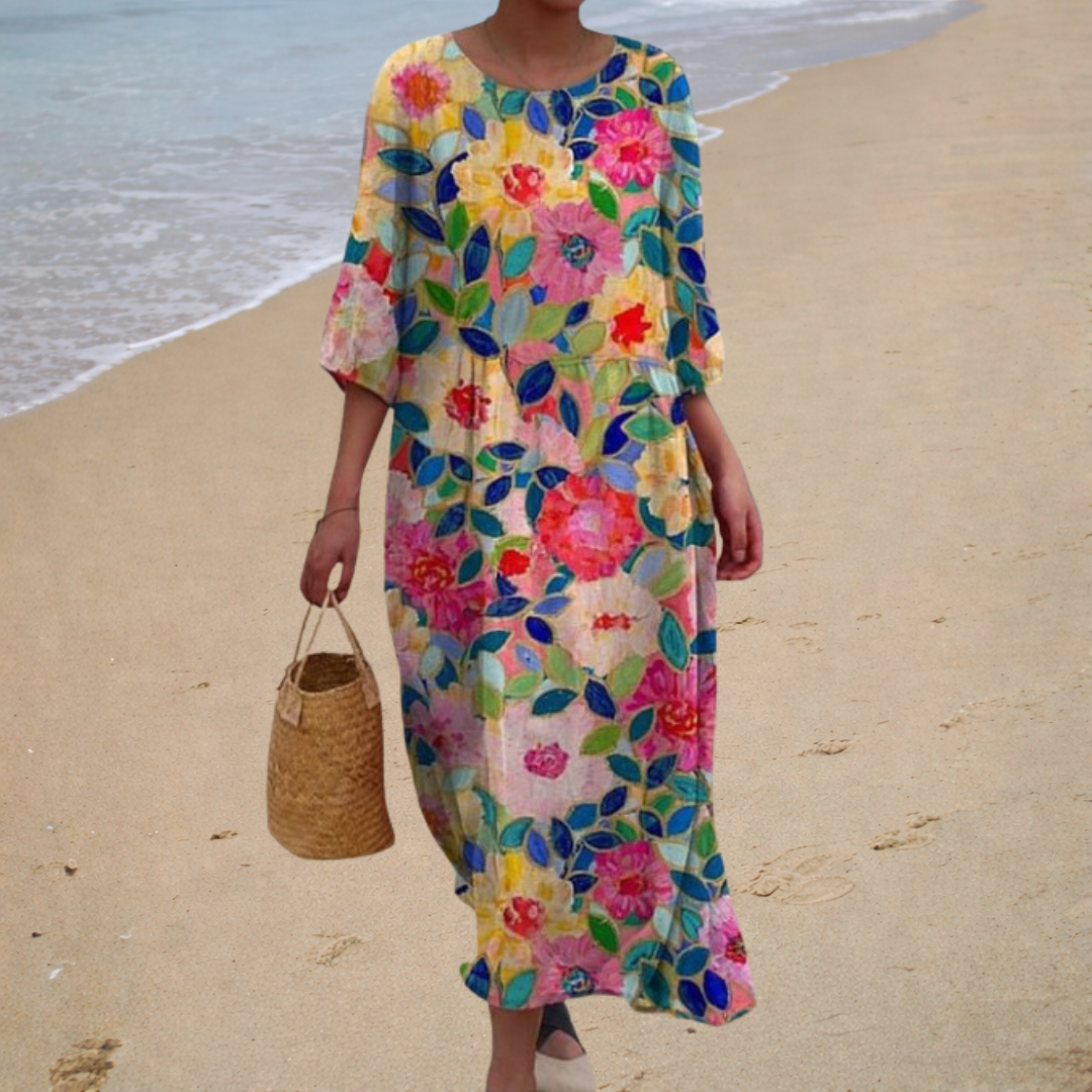 Jana | Langes luftiges Sommerkleid
