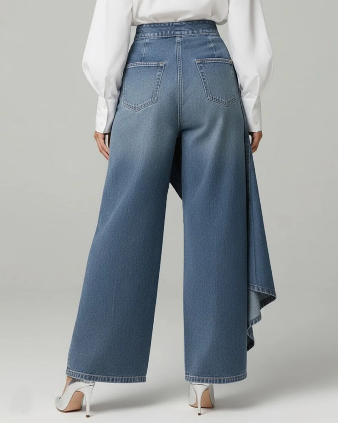 Angelika - Wickelhosen aus Denim