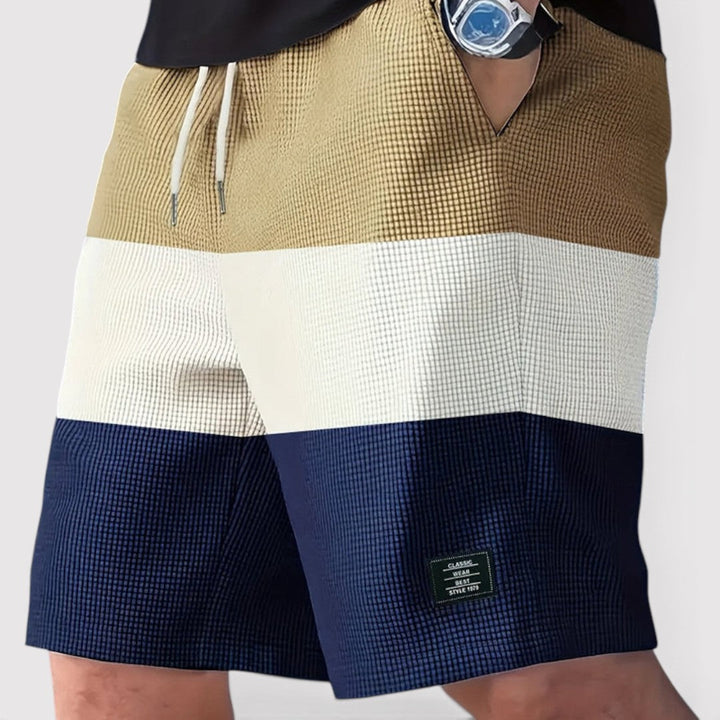 Moritz™ | Wabenartige Shorts mit Struktur