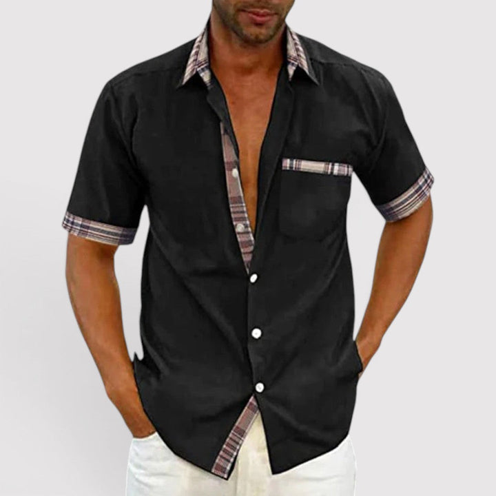Hannes™ | Hemd mit Karo-Details