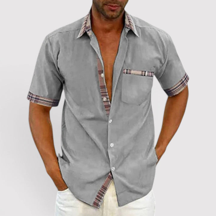 Hannes™ | Hemd mit Karo-Details