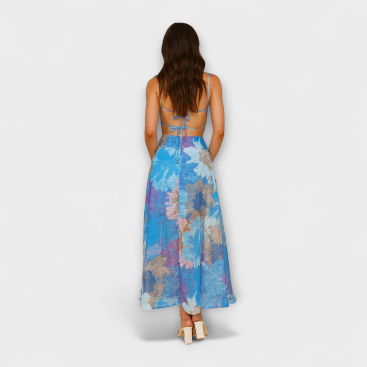 Audrey | Blumendruckkleid für Frauen - Stilvoll und Attraktiv