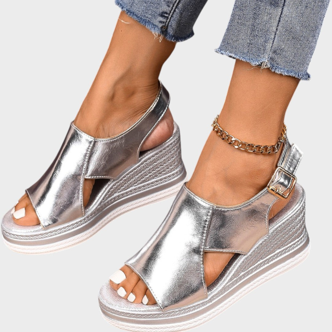 Núria | Orthopädische Sandalen mit Plateau