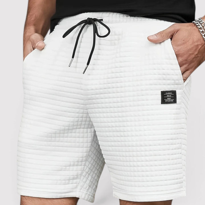 Jonas™ | Gesteppte Strick-Shorts
