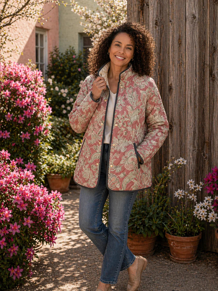 ARISBETH™ | Vintage Floral Casual Steppjacke