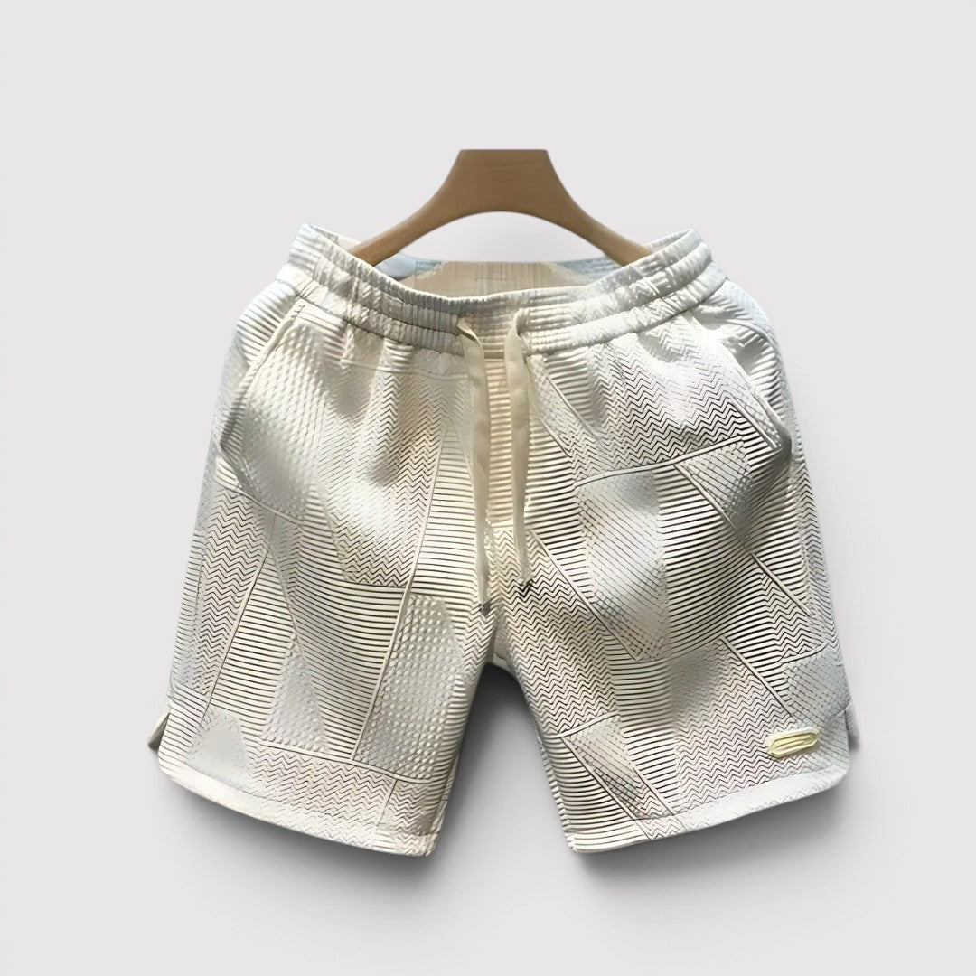 Helge™ | Shorts im Patchwork-Design
