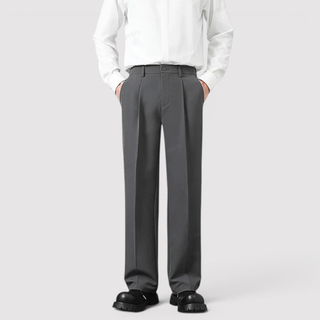 Fabius™ | Tapered-Hose mit Bundfalten