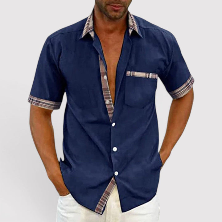 Hannes™ | Hemd mit Karo-Details