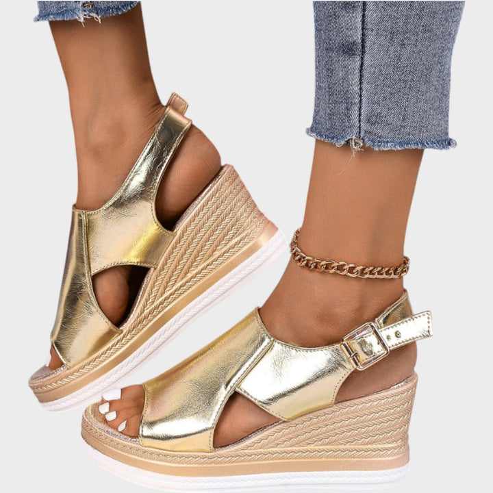 Núria | Orthopädische Sandalen mit Plateau