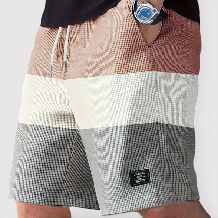 Moritz™ | Wabenartige Shorts mit Struktur