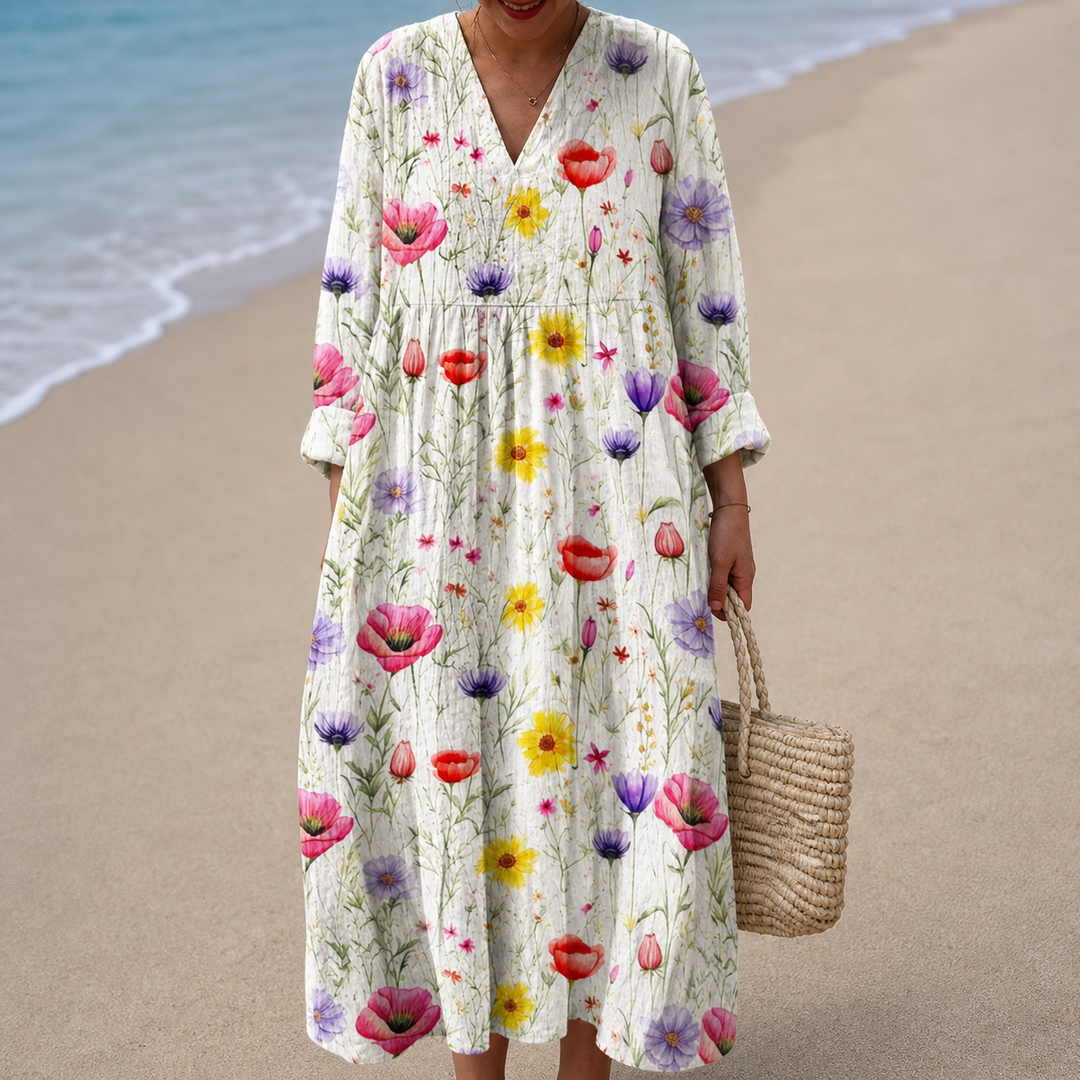 Ottilie | Fließendes Sommerkleid für Damen