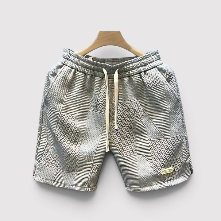 Helge™ | Shorts im Patchwork-Design