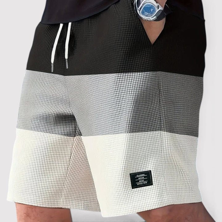 Moritz™ | Wabenartige Shorts mit Struktur