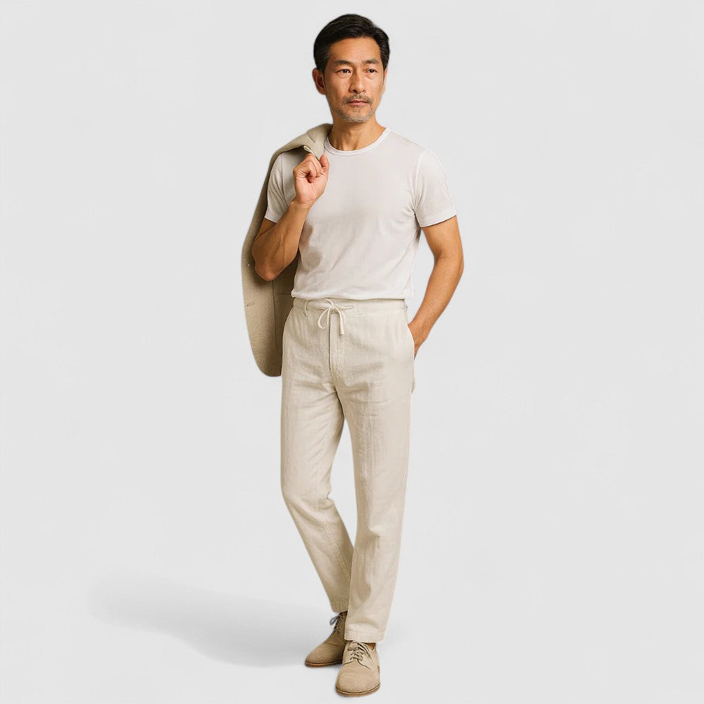 Benedikt™ | Leichte Hose mit Kordelzugbund