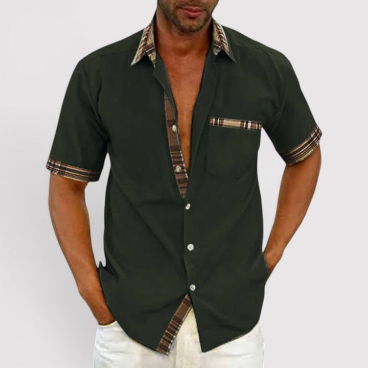 Hannes™ | Hemd mit Karo-Details
