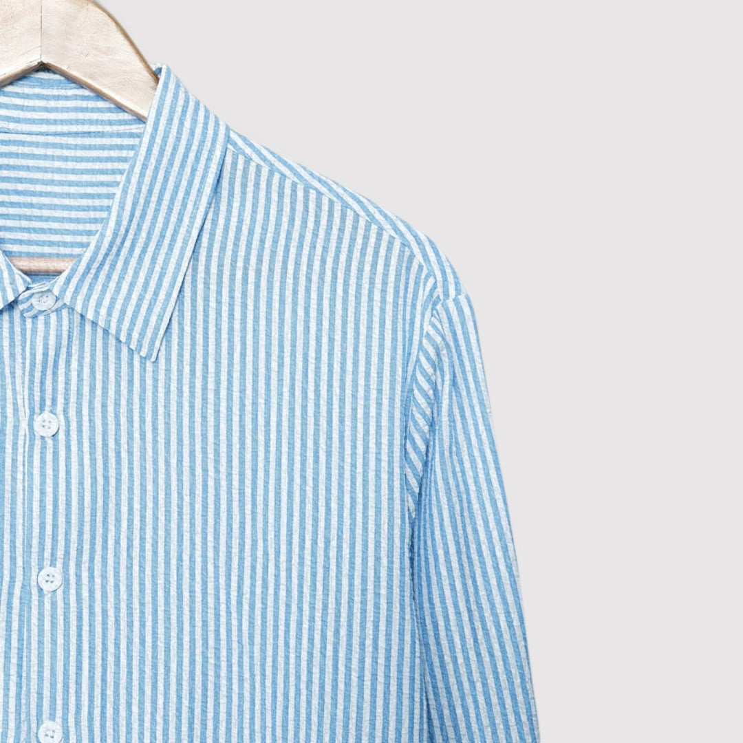 Fabian™ | Leichtes gestreiftes Hemd