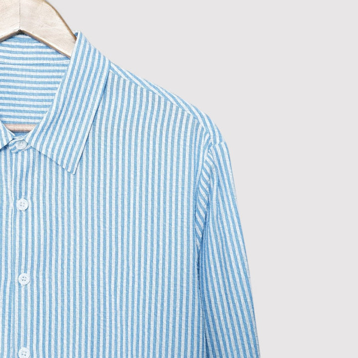 Fabian™ | Leichtes gestreiftes Hemd