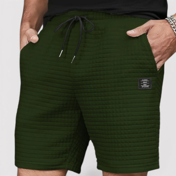 Jonas™ | Gesteppte Strick-Shorts