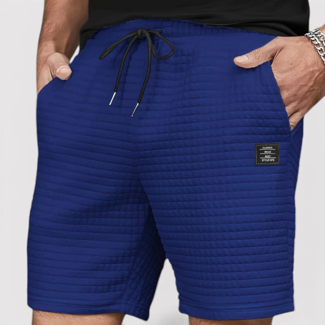Jonas™ | Gesteppte Strick-Shorts