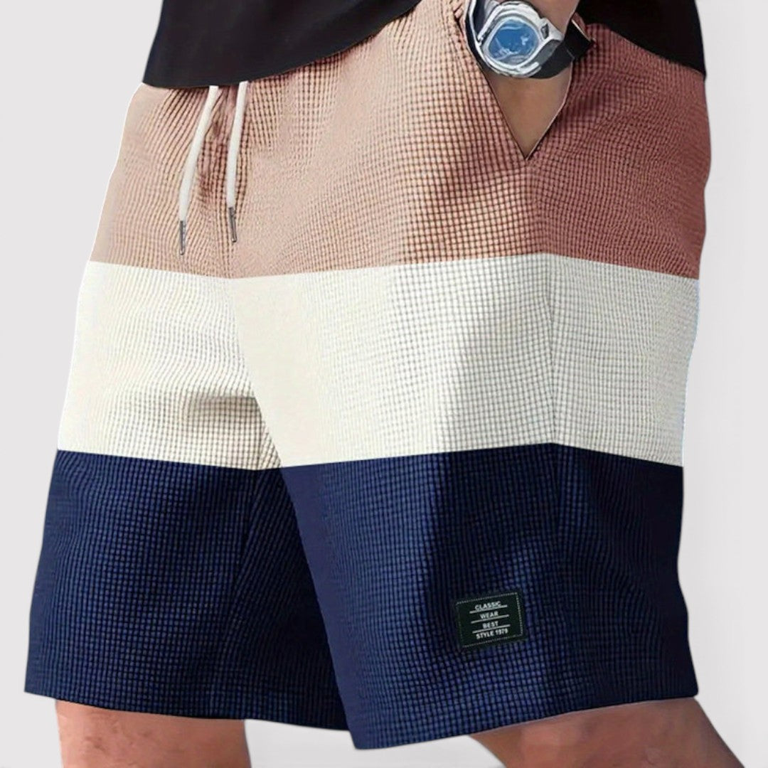 Moritz™ | Wabenartige Shorts mit Struktur
