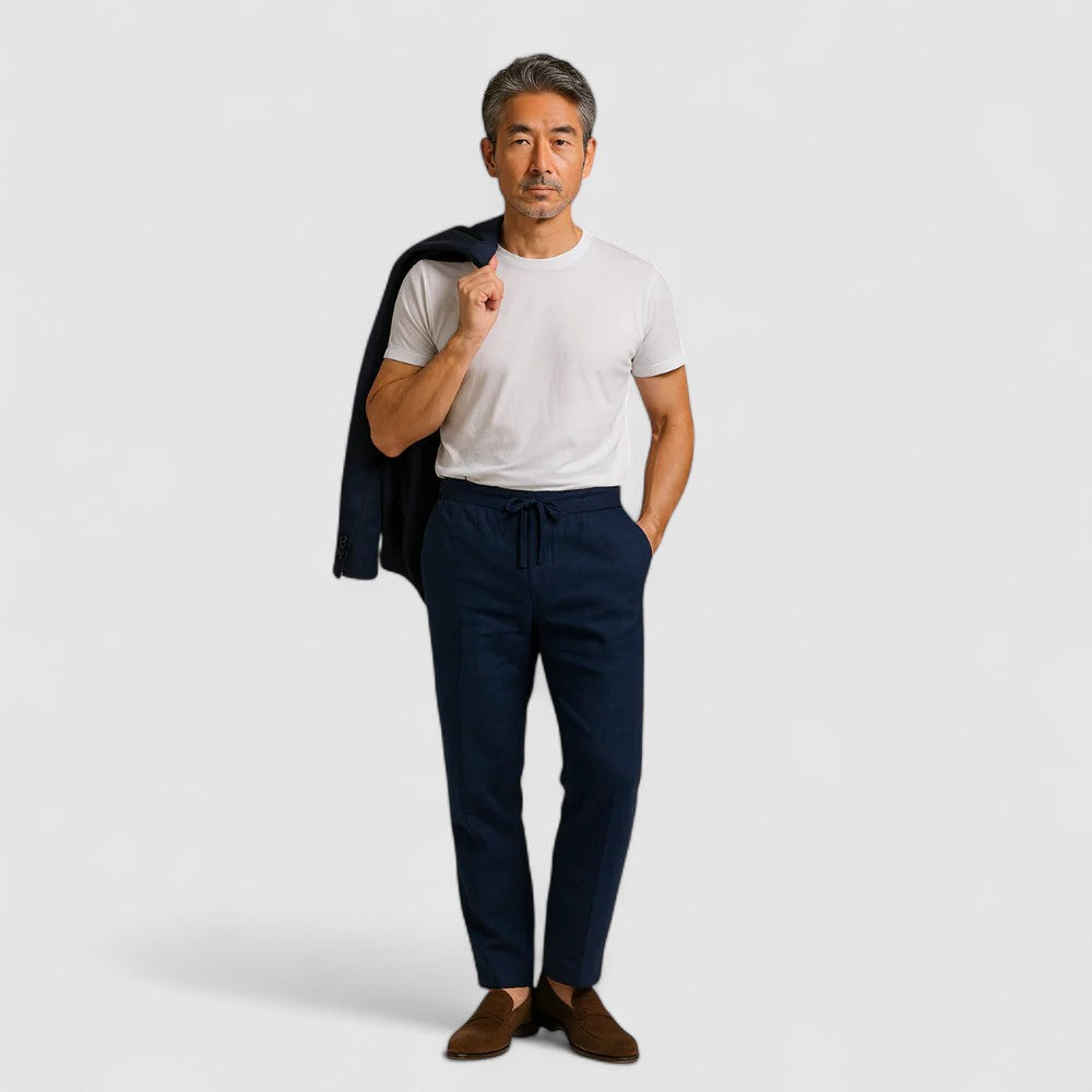 Benedikt™ | Leichte Hose mit Kordelzugbund