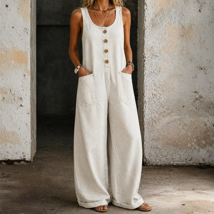 Christine - Vintage-Waschung Denim Latzhose