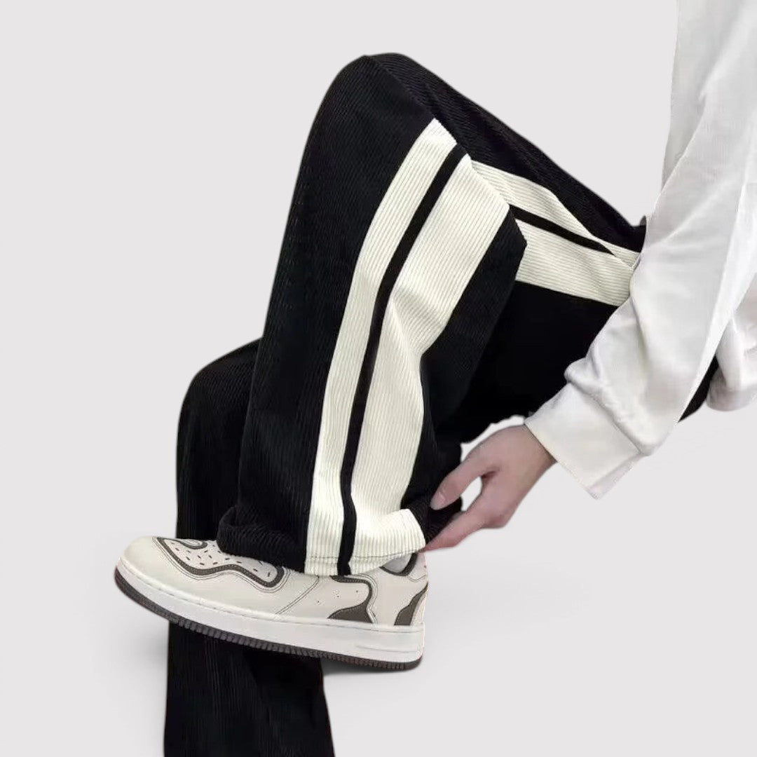 Bastian™ | Atmungsaktive Wide-Leg-Hose für den Alltag