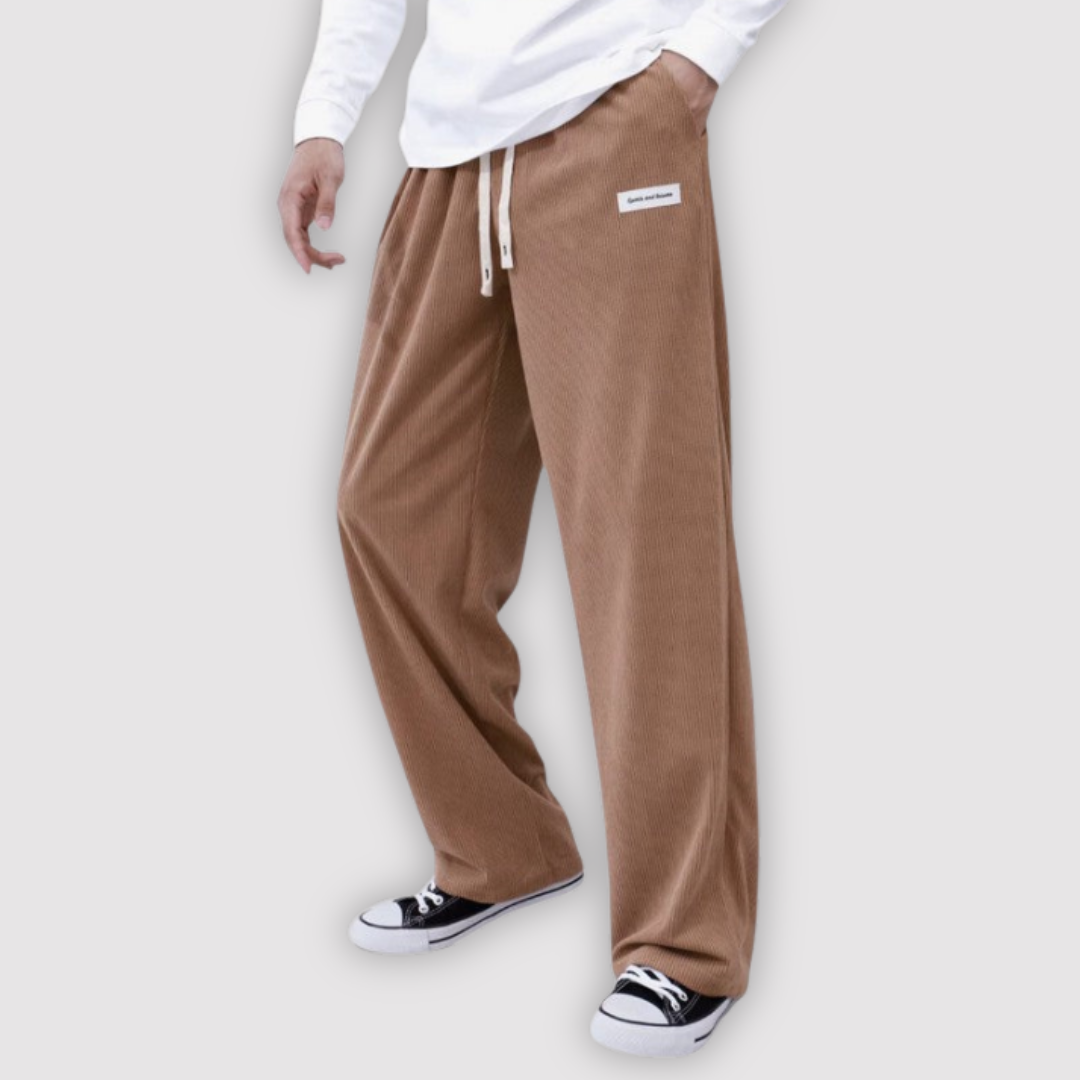 Aaron™ | Luftige weite Hose mit Zugband