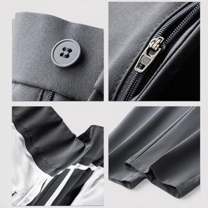 Fabius™ | Tapered-Hose mit Bundfalten