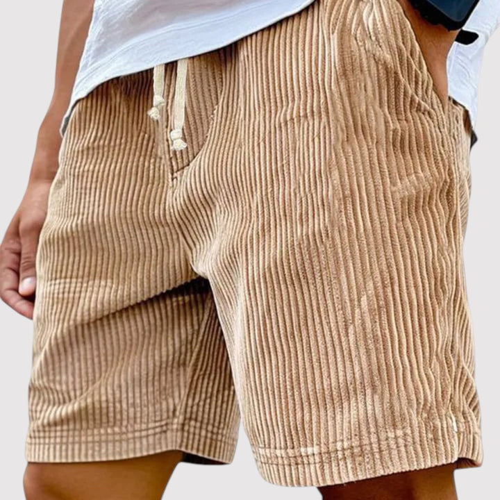 Gustav™ | Atmungsaktive, fein gerippte Shorts