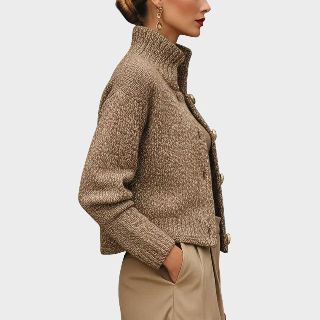Violeta | Elegante Kurze Jacke mit Knöpfen