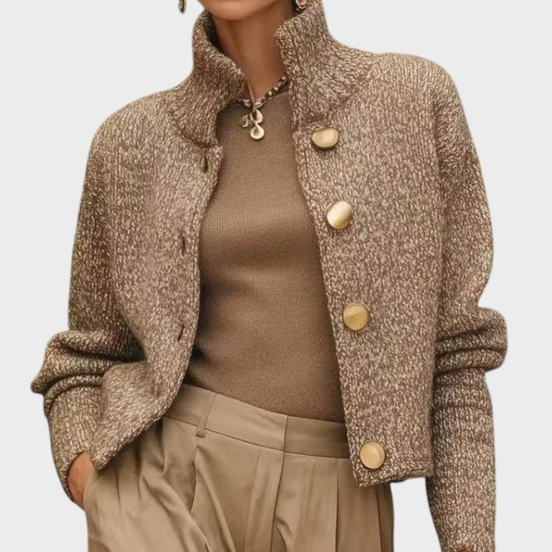 Violeta | Elegante Kurze Jacke mit Knöpfen
