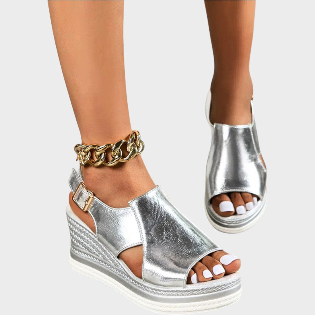 Núria | Orthopädische Sandalen mit Plateau