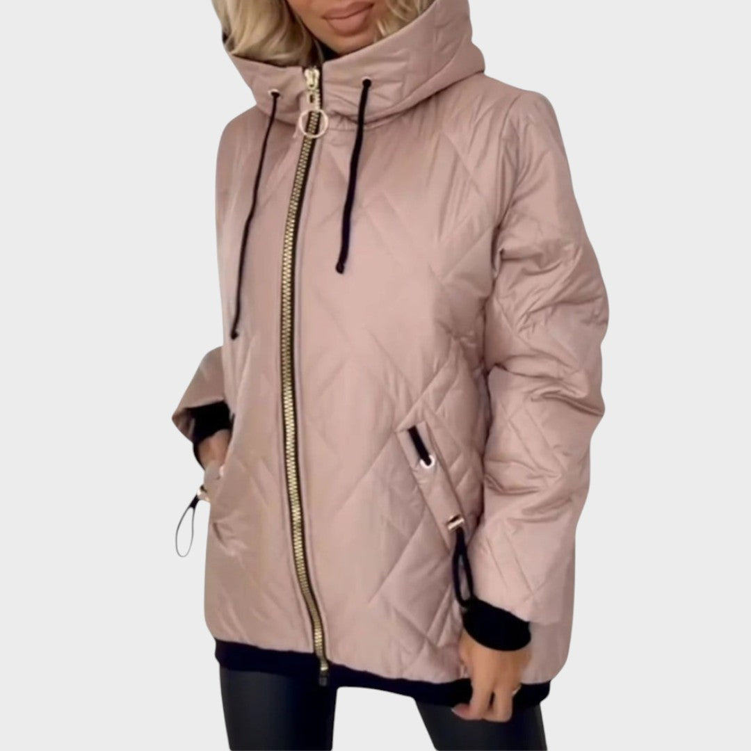 Belle | Wintersteppjacke mit Kapuze