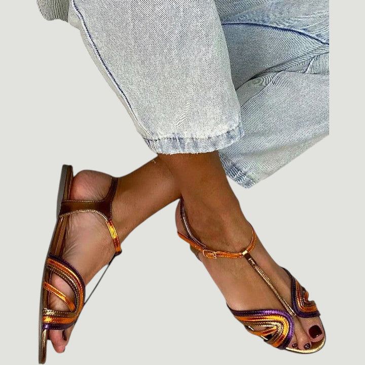 Viviana | Mediterrane Multicolor Sandalen
