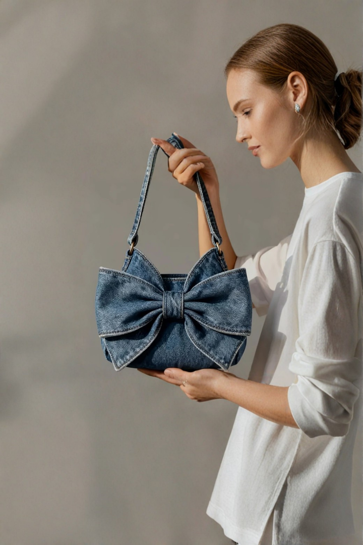 Helene - Retro-Tasche mit Schleife