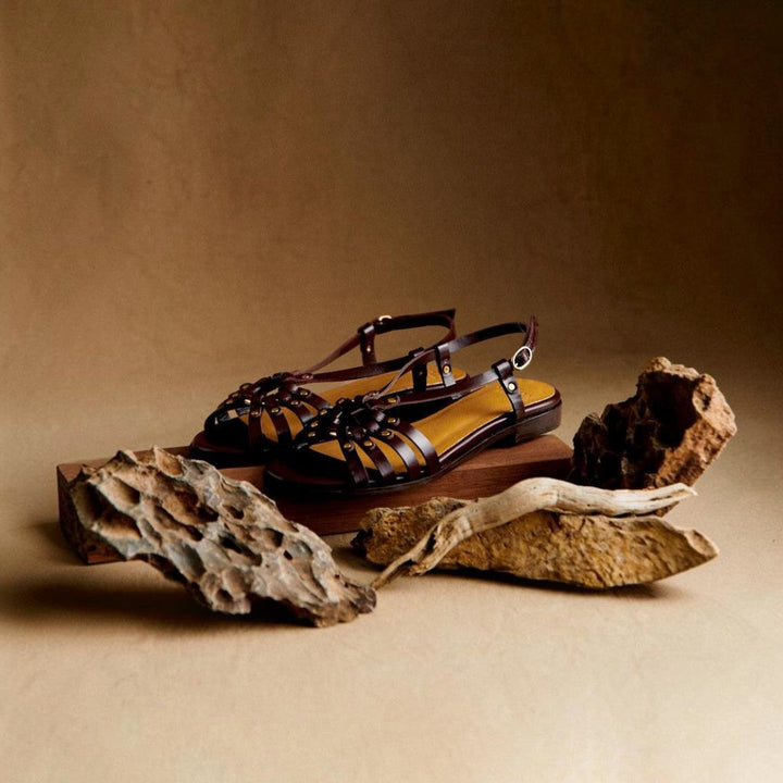Bianca | Handgefertigte Gewebte Sandalen