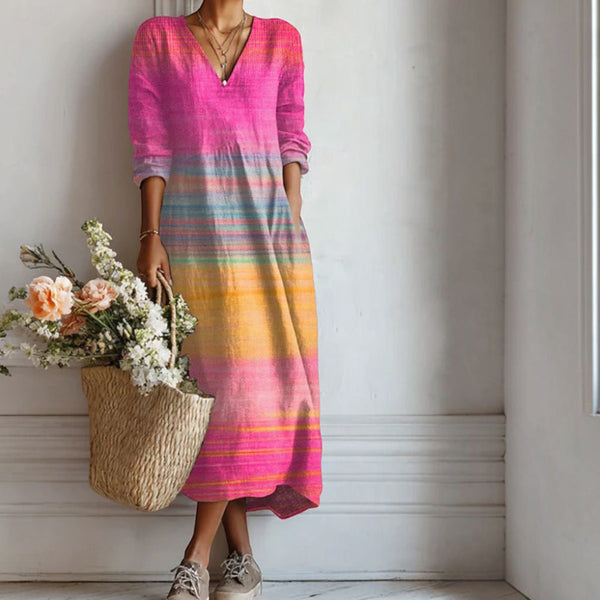 Sabine | Lässiges Boho-Kleid