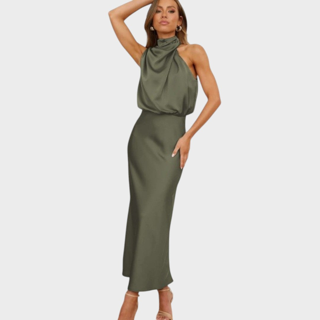 Chantal | Elegantes Satin-Kleid
