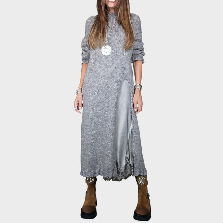 Vega | Set aus Jerseykleid und Lingerie-Stil Kleid