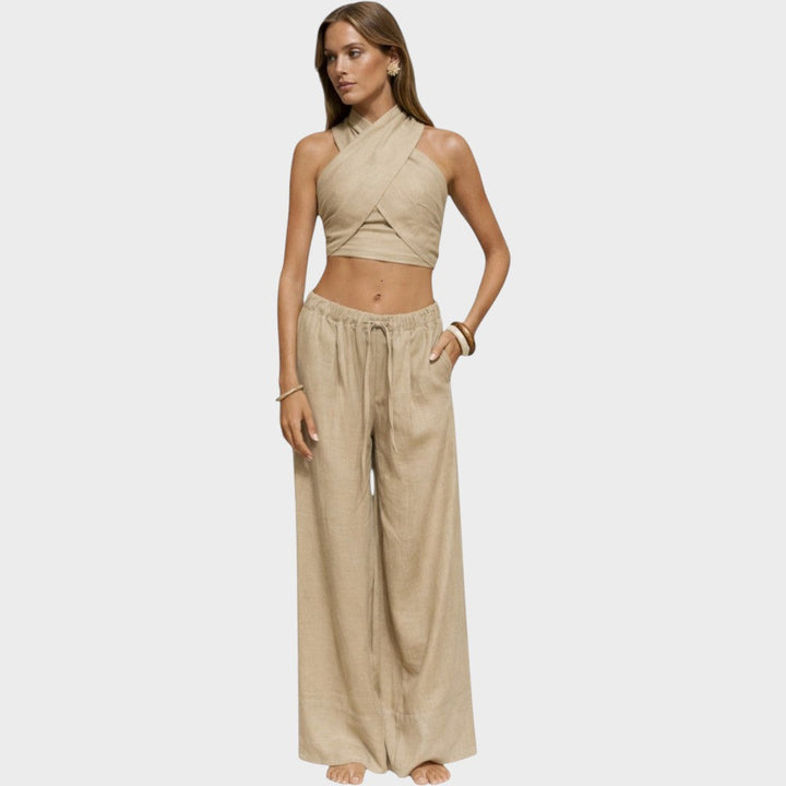 Louna | Strapless Set mit Halter-Rücken