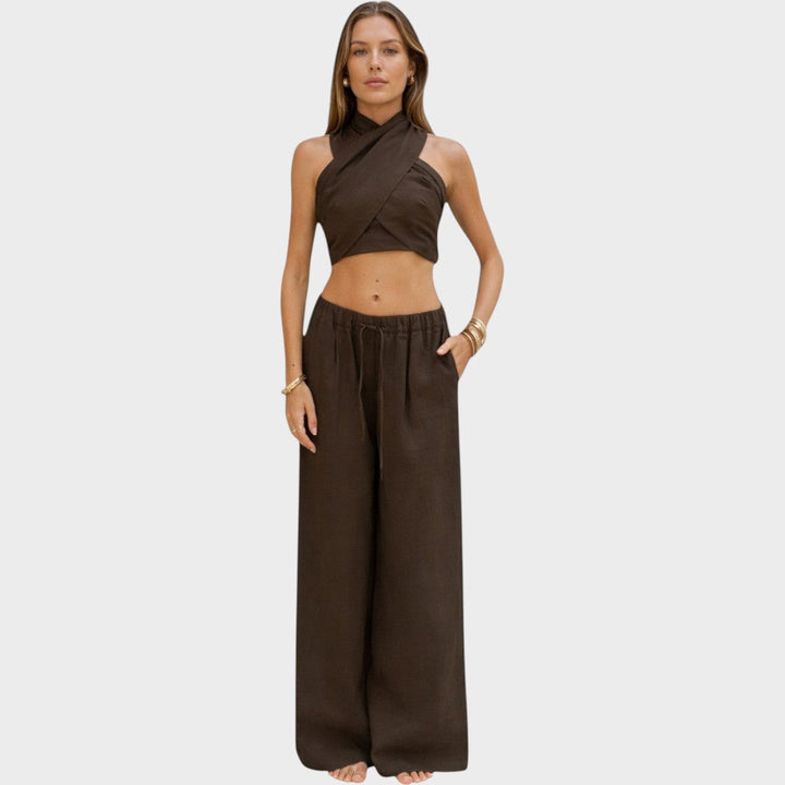 Louna | Strapless Set mit Halter-Rücken