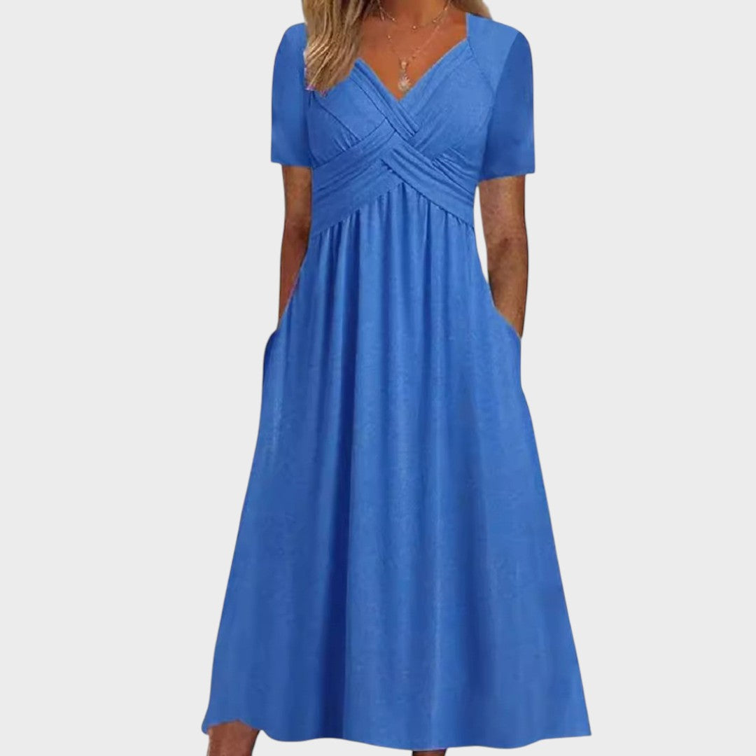 Eva | Lässiges Midi-Kleid