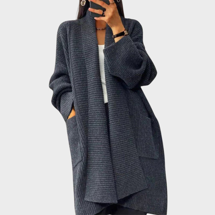 Elsa | Langer Strickcardigan