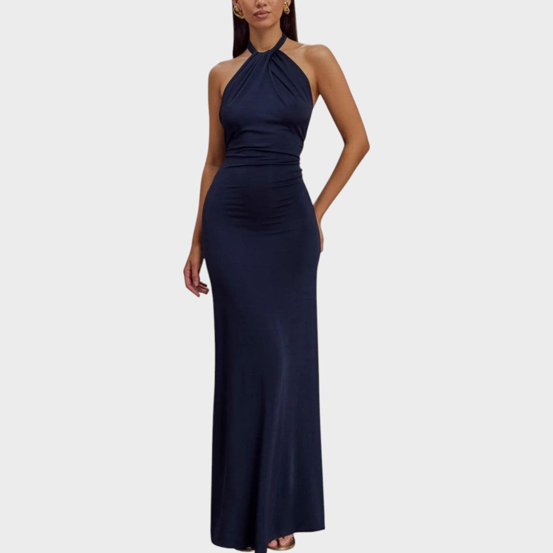 Laguna | Langes Kleid mit Neckholder