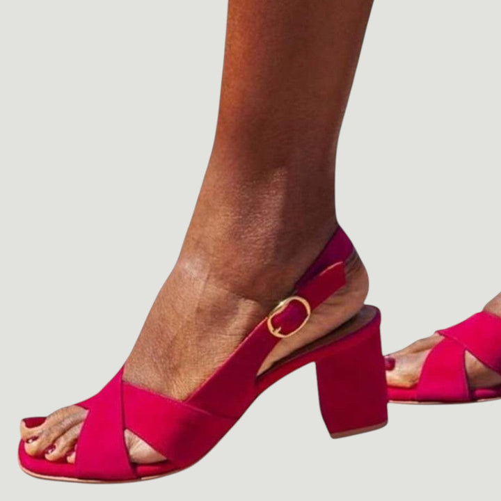Celeste | Riemchen Sandalen mit Blockabsatz