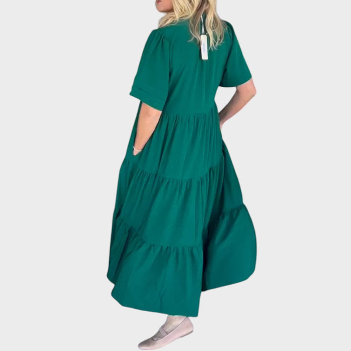 Magnolia | Fluid Maxi-Kleid