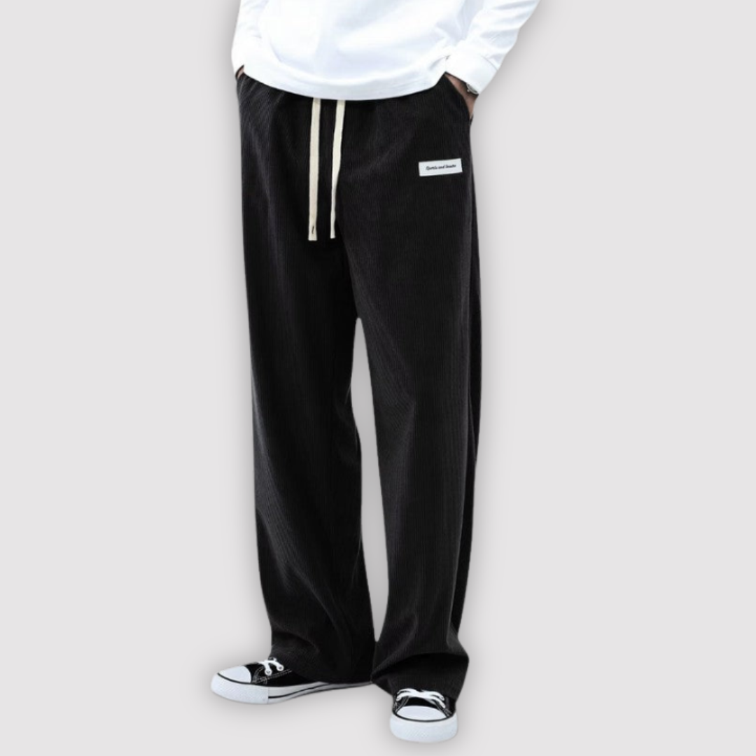 Aaron™ | Luftige weite Hose mit Zugband