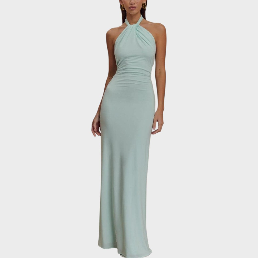 Laguna | Langes Kleid mit Neckholder