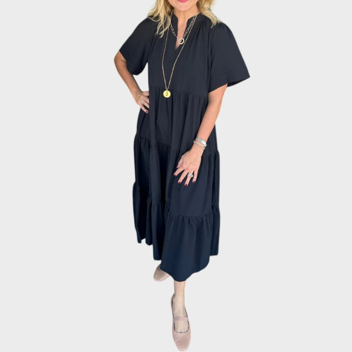 Magnolia | Fluid Maxi-Kleid